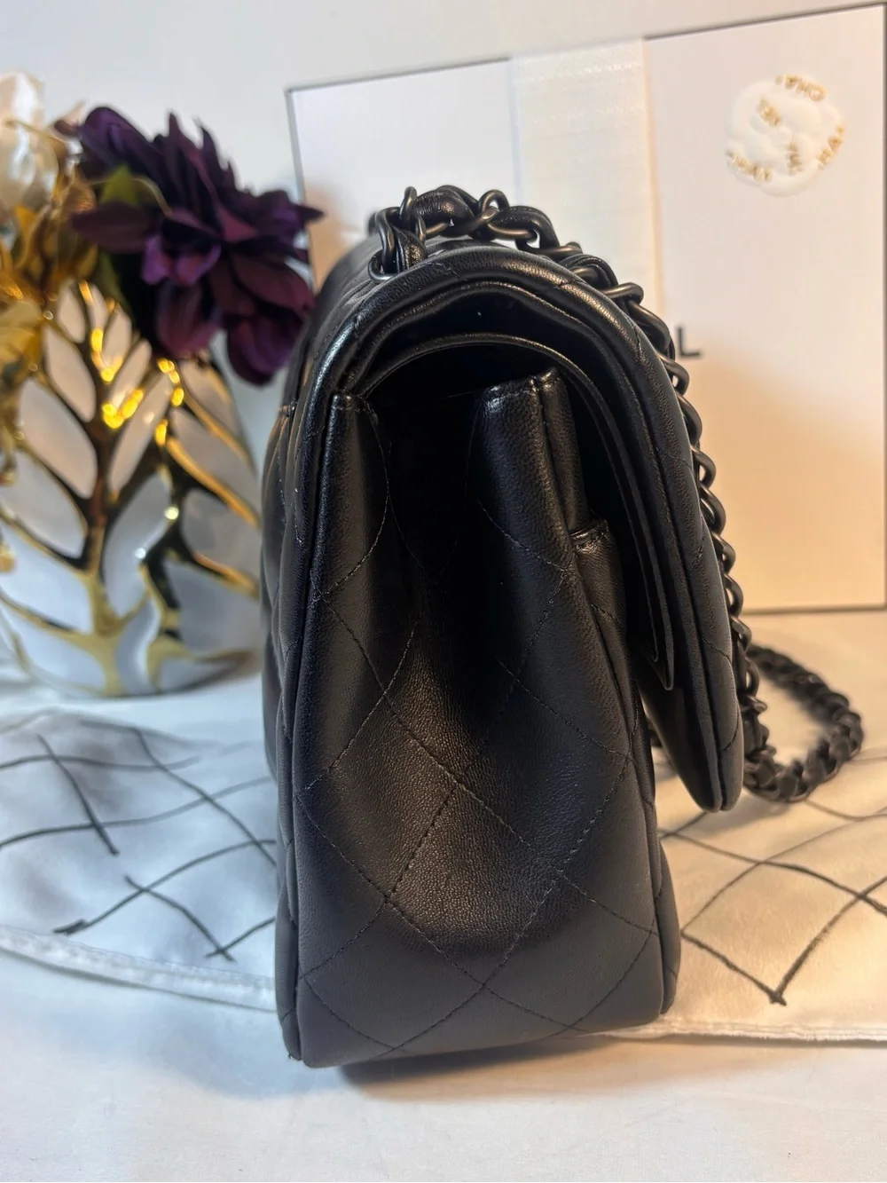 Chanel Jumbo Classic Double Flap So Black